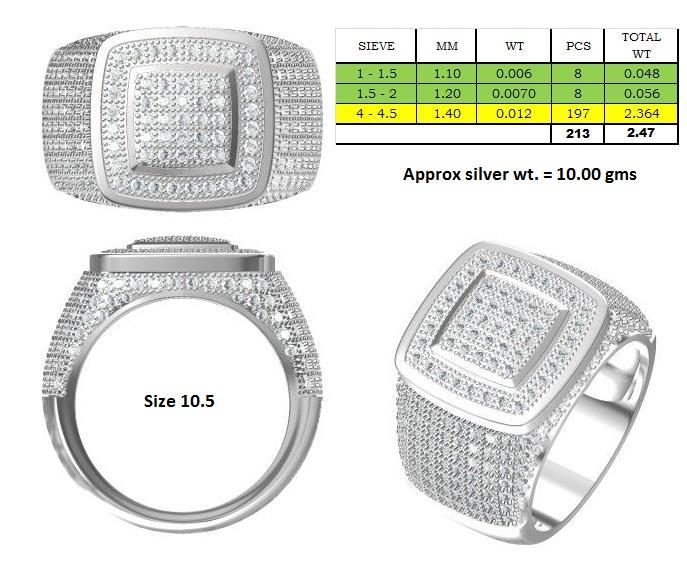 17108R Ring With Diamond