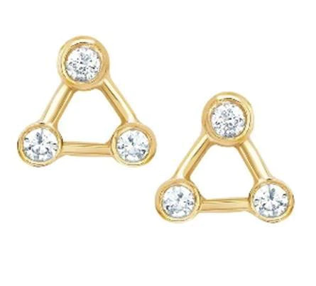 17190E Earring With Diamond