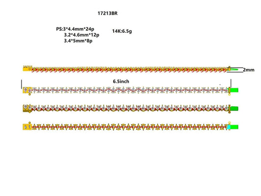 17213BR Bracelet With Diamond