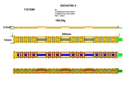 17275BR bracelet-with-diamond