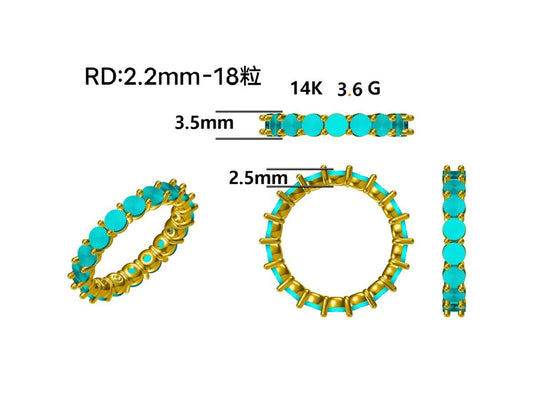 17429R Ring With Diamond