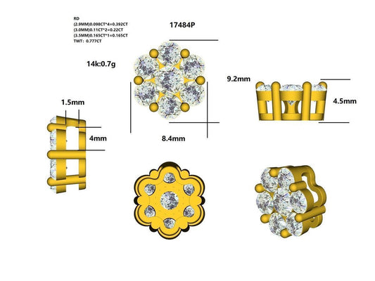 17484P Pendant With Diamond