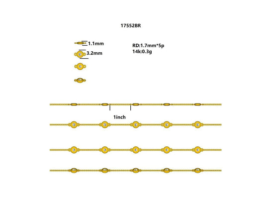 17552BR Bracelet With Diamond
