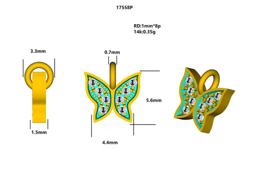 17558P Pendant With Diamond