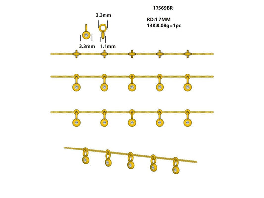 17569BR Bracelet With Diamond