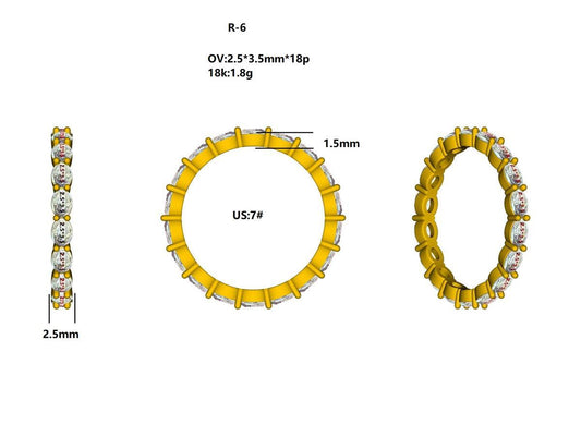17574R Ring With Diamond