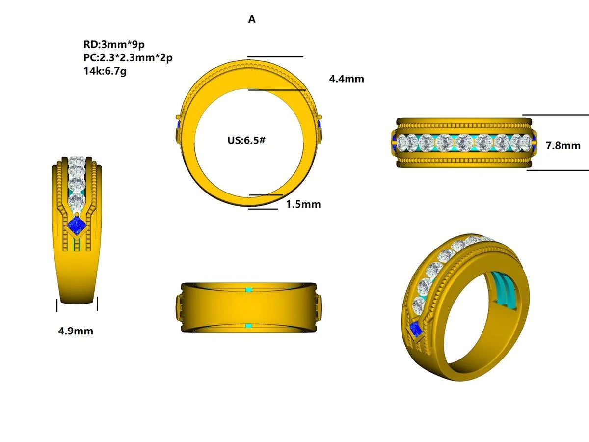 17643R Ring With Diamond