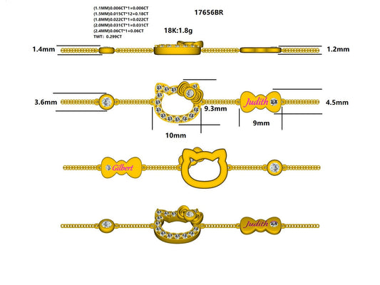 17656BR Bracelet With Diamond