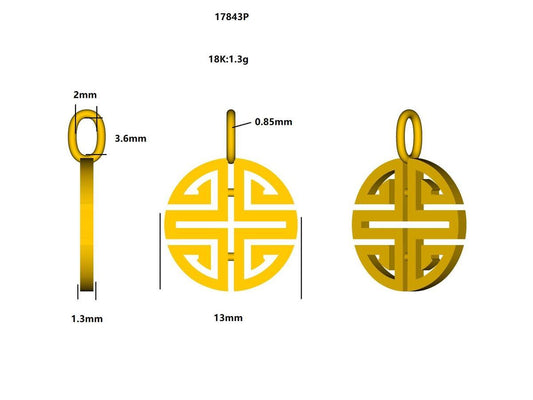 17843P Pendant