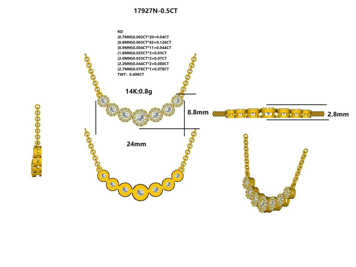 17927N Necklace With Diamonds