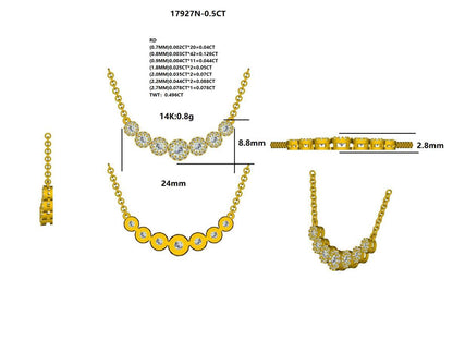 17927N Necklace With Diamonds