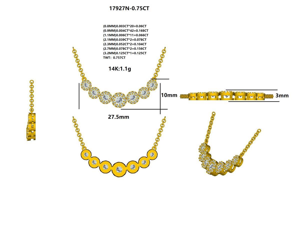 17927N Necklace With Diamonds