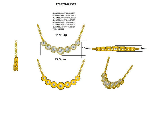 17927N Necklace With Diamonds