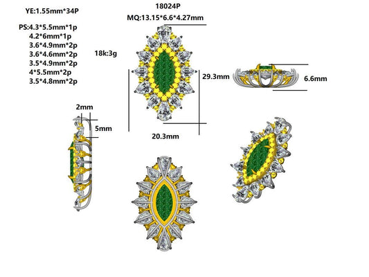 18024P Pendant With Diamond