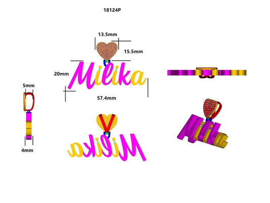 18124P Pendant With Diamond