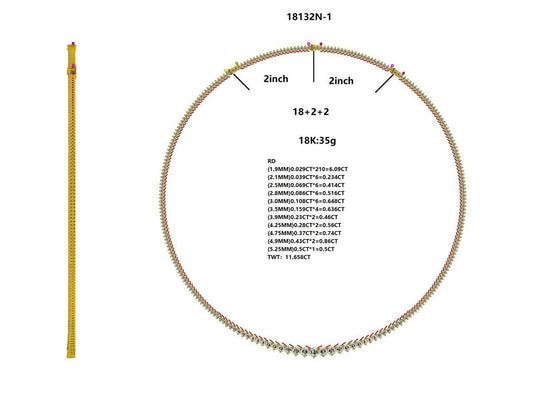 18132N Necklace With Diamond