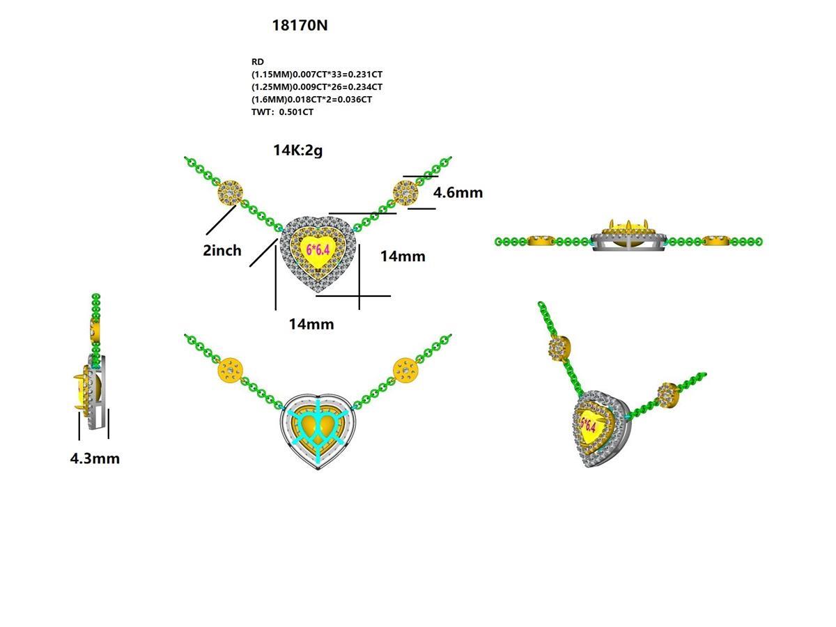 18170N Necklace With Diamond