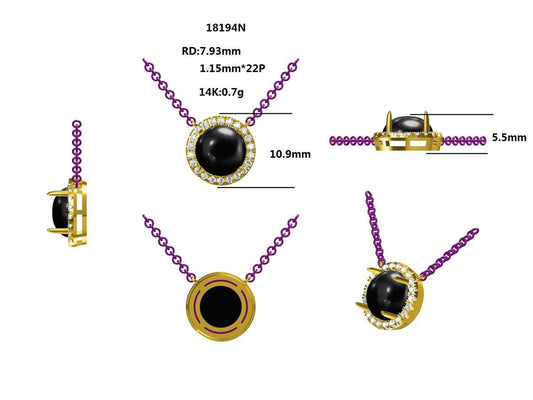 18194N Necklace With Diamond