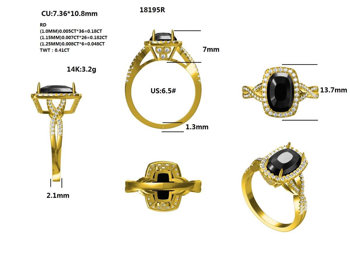 18195R Ring With Diamond