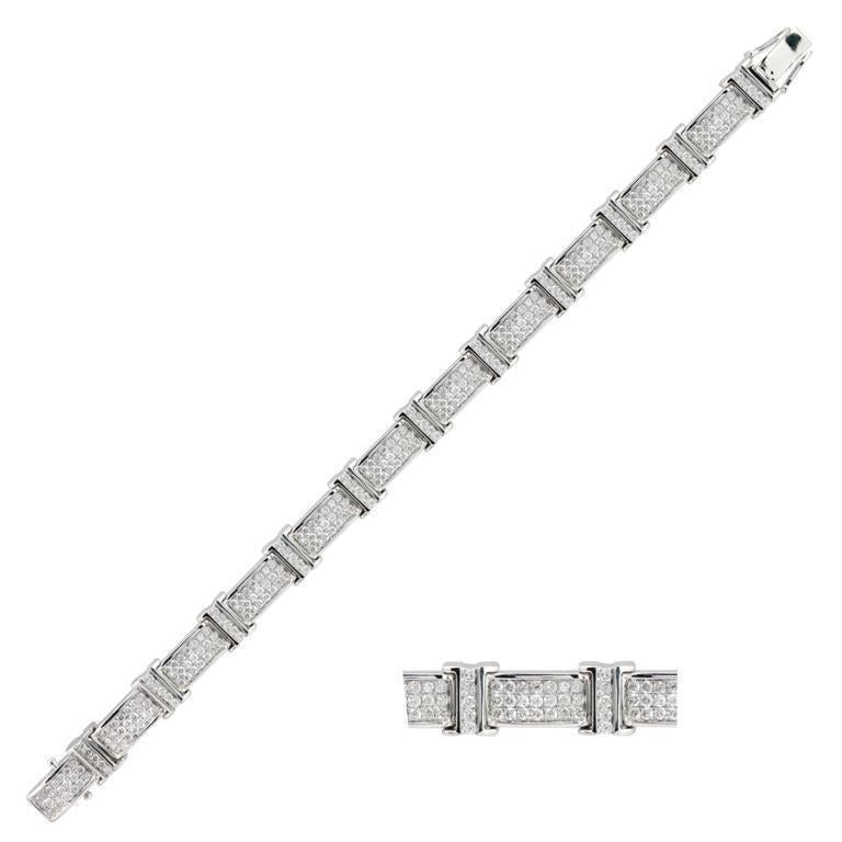 9485BR S925 SILVER BRACELET WITH DIAMOND