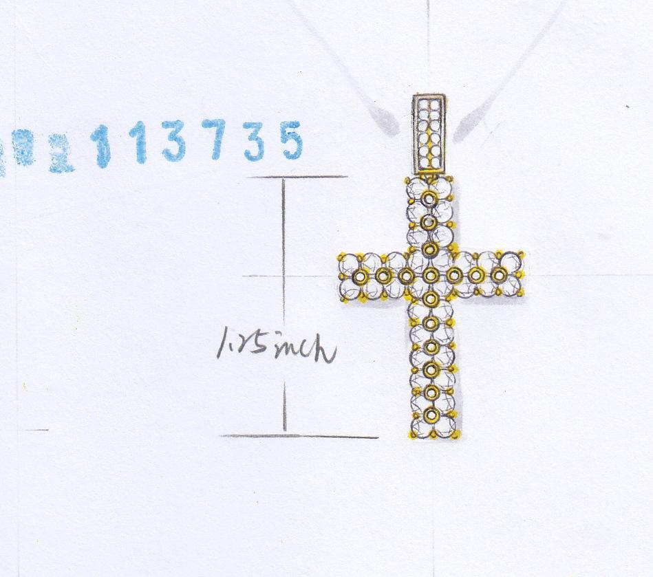 SD14300P-1.25 Pendant With Diamond